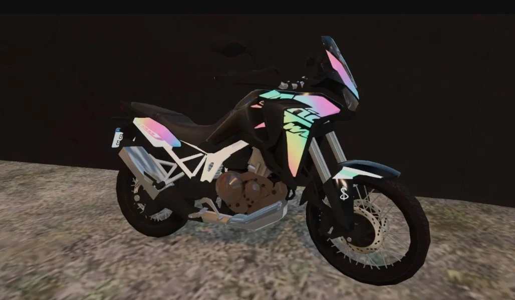 Adesivos Holográficos skin africa twin