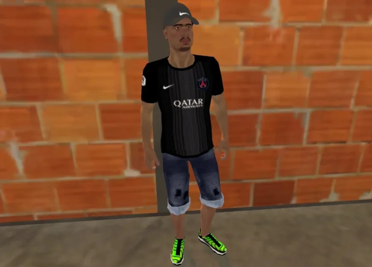 Camisa do time PSG (Preta)