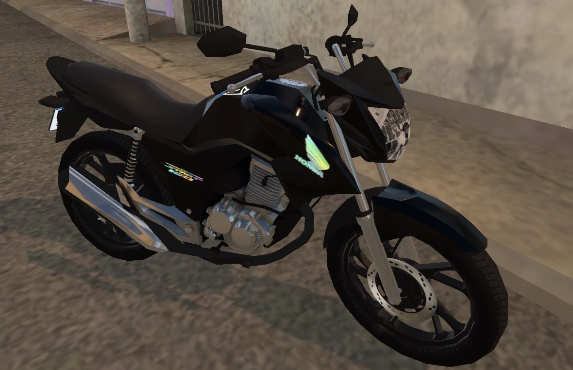 Honda CG 160 Titan Adesivos Holográficos skin
