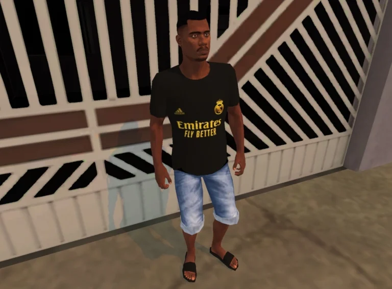 Real Madrid camisa skin